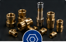 Brass precision parts